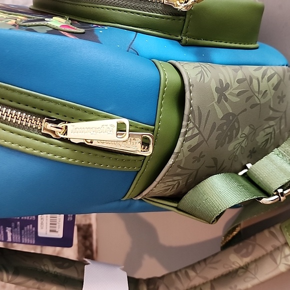 Loungefly Disney Encanto Colorful Jungle Themed Backpack Brand New - Picture 3 of 10